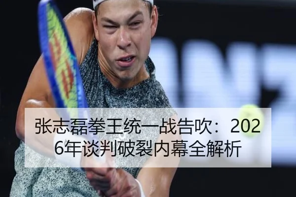张志磊拳王统一战告吹：2026年谈判破裂内幕全解析